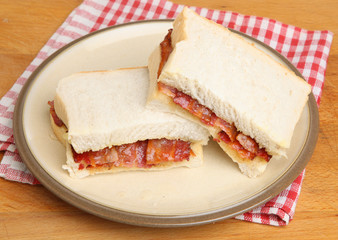 Thick Bacon Sandwich