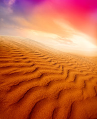 Plakat Sand Dunes Landscape