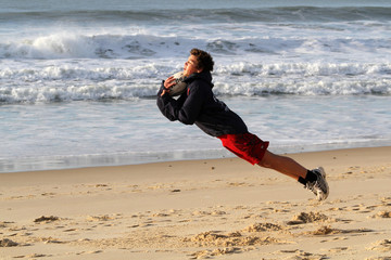 rugby sur plage