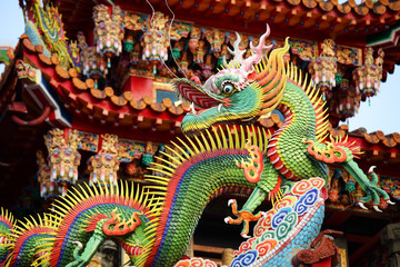 Asian temple dragon