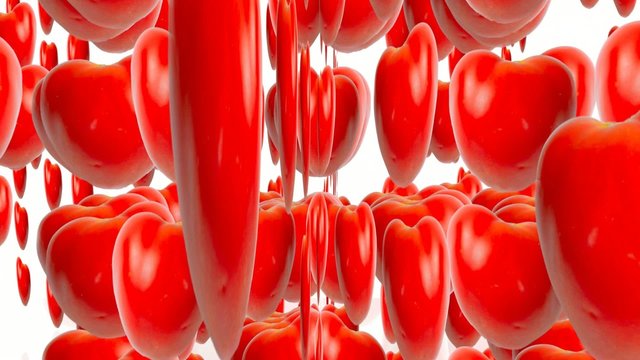 omatoes as heart word 3d
