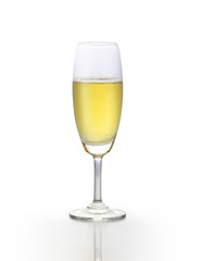 glass of champagne