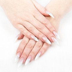 A professional manicure