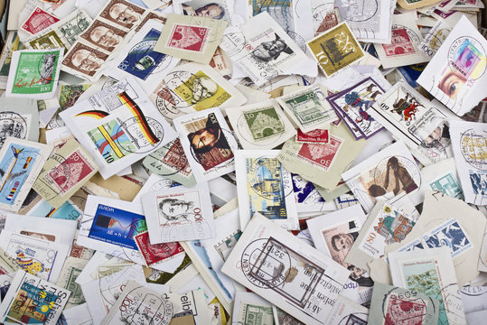 Briefmarkensammlung Rohmaterial
