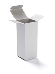 white box container package