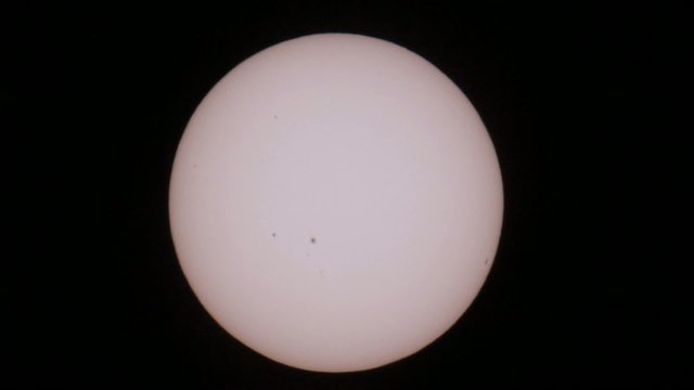 Sun as view in solar telescope, close-up (03.01.12)