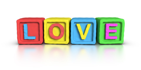Play Blocks : LOVE