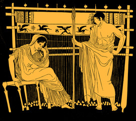 Naklejka premium Penelope