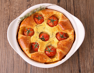 cherry tomato quiche