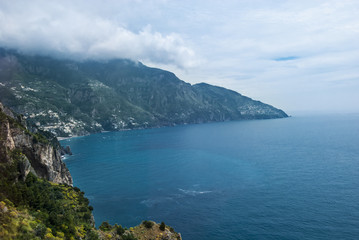 Fototapeta na wymiar Amalfi niebieski