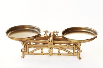 Balanced weight scales