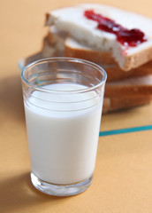 verre de lait
