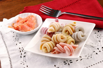 TROTTOLONI E SALMONE