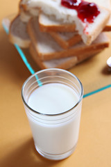 verre de lait