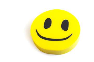 smiley sourire jaune