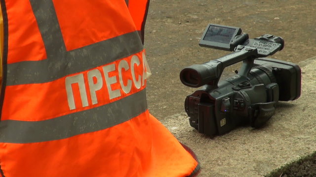 The operator of the camera