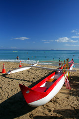 Stock image of Waikiki Beach, Honolulu, Oahu, Hawaii..