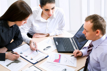 Fototapeta premium Business colleagues