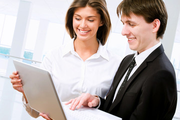 Fototapeta premium Businesspeople