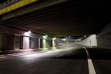 Road by night