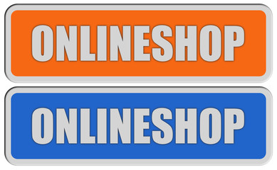 2 Sticker orange blau rel ONLINESHOP