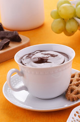 Cioccolata calda in tazza
