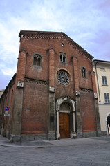Fototapeta na wymiar St. Donnino church. Piacenza. Emilia-Romagna. Italy.