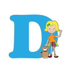 Alphabet Girl D