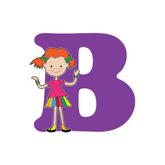 Alphabet Girl B