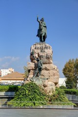Fototapeta na wymiar statue à majorque