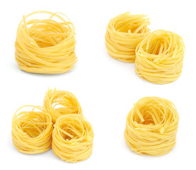 Pasta isolated on white background