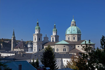 Fototapeta na wymiar Salzburg Catherdal