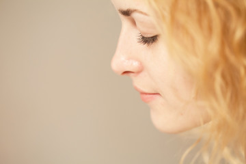 Naklejka premium beautiful woman