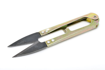Fishing Scissors Isolated on White Background