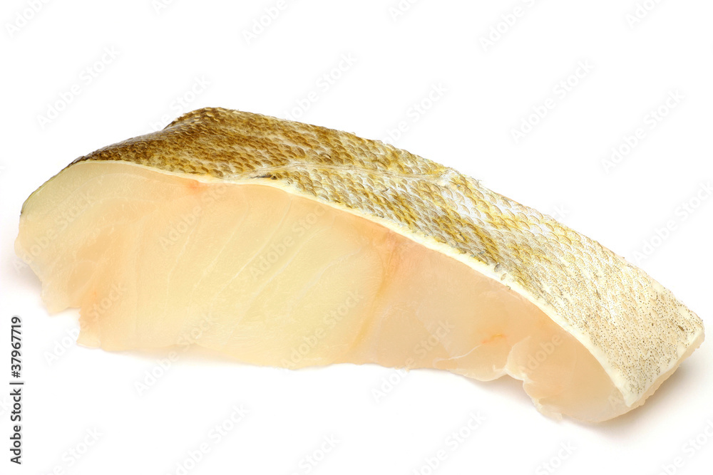 Sticker slice of the cod