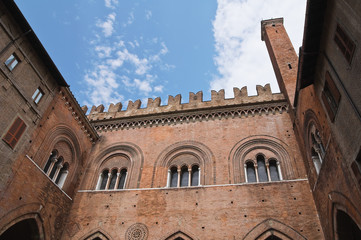 Town hall. Piacenza. Emilia-Romagna. Italy.