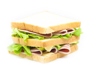 Ham cheese sandwich