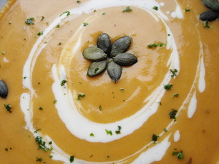 Kürbissuppe