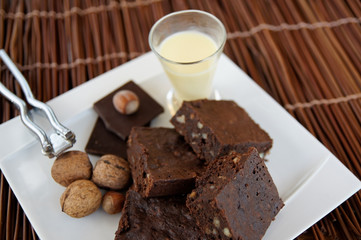 brownies & crème anglaise 2