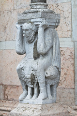 Cathedral. Piacenza. Emilia-Romagna. Italy.