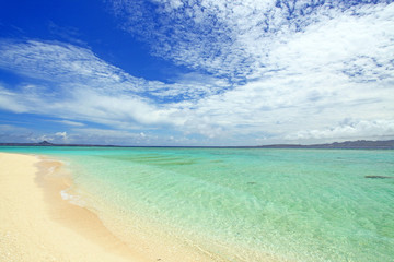 透き通った美しい海