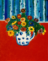 Spotted vase
