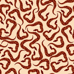 Seamless Snake Pattern