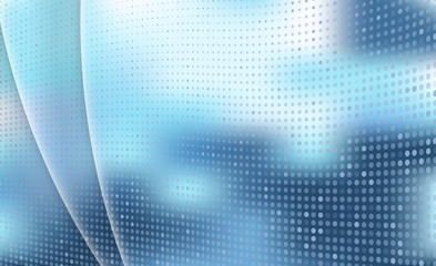 Fototapeta premium Dotted Abstract background for design presentations and reports