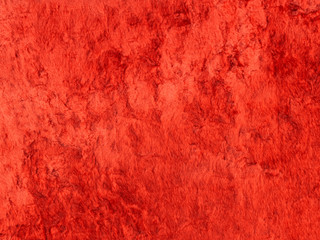 Luxury background of red velvet texture closeup