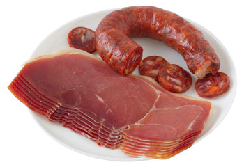 ham with sausage