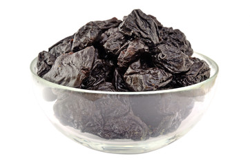 Prunes in a plate