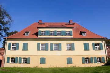 Fototapeta na wymiar Bürgermeisterhaus in Wittstock