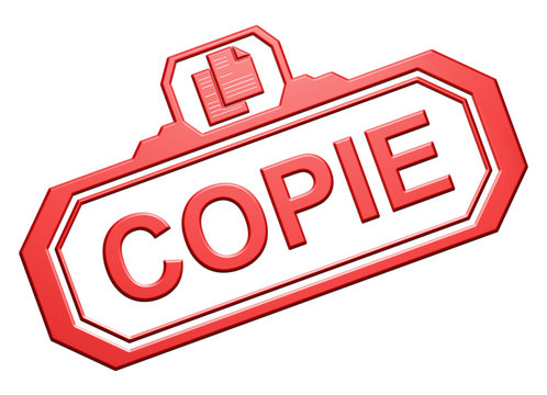 Tampon "Copie"