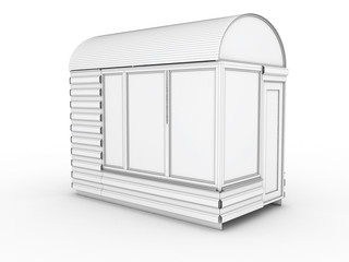 Plans stall on a white background №2